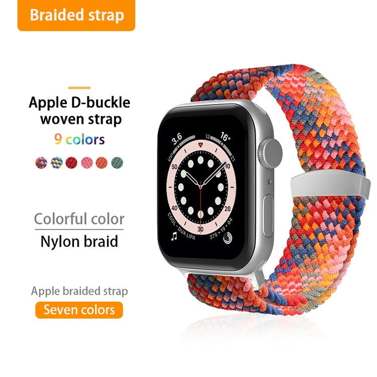 Nylon Braid Watchband For Apple Watch Series