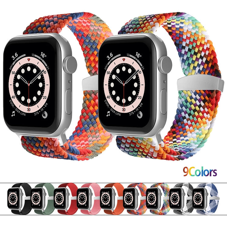 Nylon Braid Watchband For Apple Watch Series