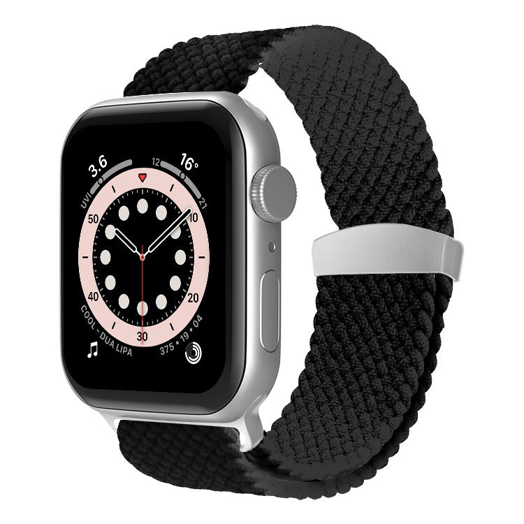 Nylon Braid Watchband For Apple Watch Series