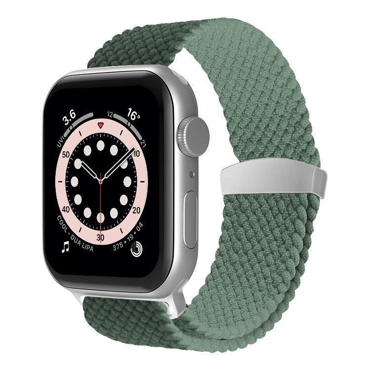 Nylon Braid Watchband For Apple Watch Series