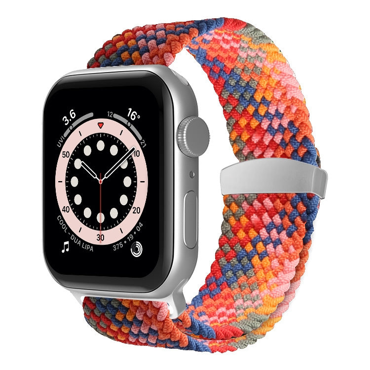 Nylon Braid Watchband For Apple Watch Series