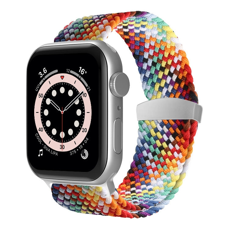 Nylon Braid Watchband For Apple Watch Series