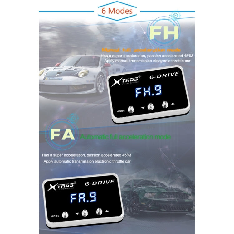 TROS TS-6Drive Potent Booster Electronic Throttle Controller, Series 2