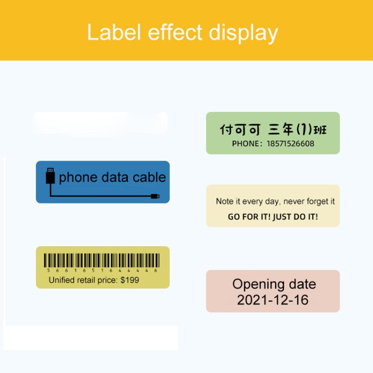 Thermal Printing Label Paper Stickers For NiiMbot D101 / D11