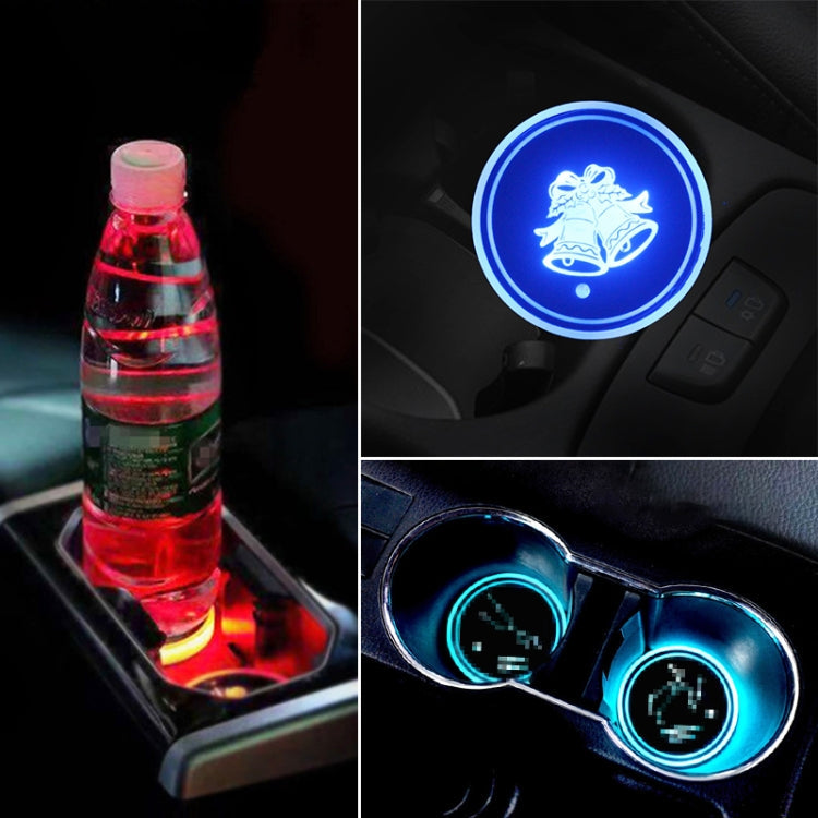 Car AcrylicColorful USB Charger Water Cup Groove LED Atmosphere Light ÎҵÄÉ̵ê