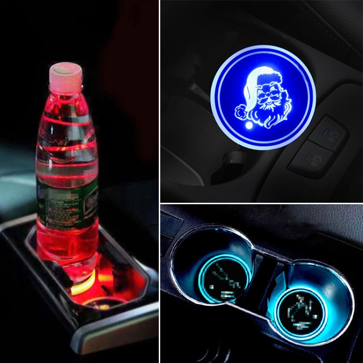 Car AcrylicColorful USB Charger Water Cup Groove LED Atmosphere Light ÎҵÄÉ̵ê