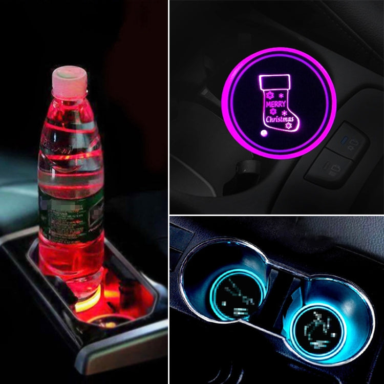 Car AcrylicColorful USB Charger Water Cup Groove LED Atmosphere Light ÎҵÄÉ̵ê