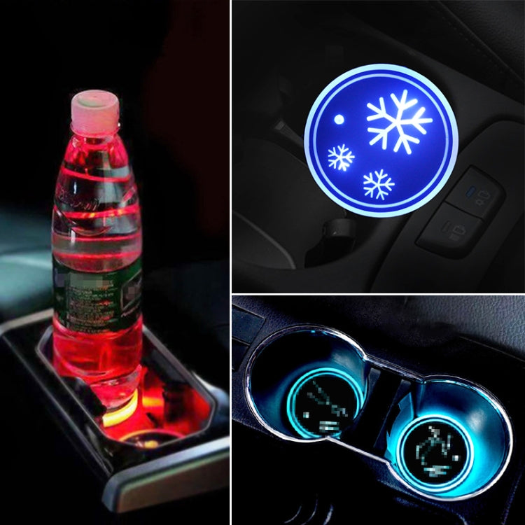 Car AcrylicColorful USB Charger Water Cup Groove LED Atmosphere Light ÎҵÄÉ̵ê