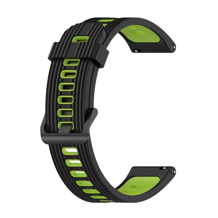 Two-color Stripe Silicone Watchband, Series 1