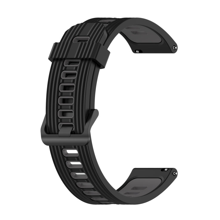 Two-color Stripe Silicone Watchband, Series 1