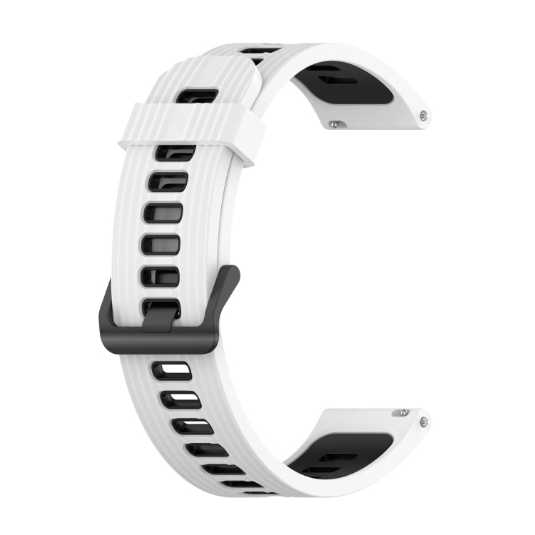 Two-color Stripe Silicone Watchband, Series 2