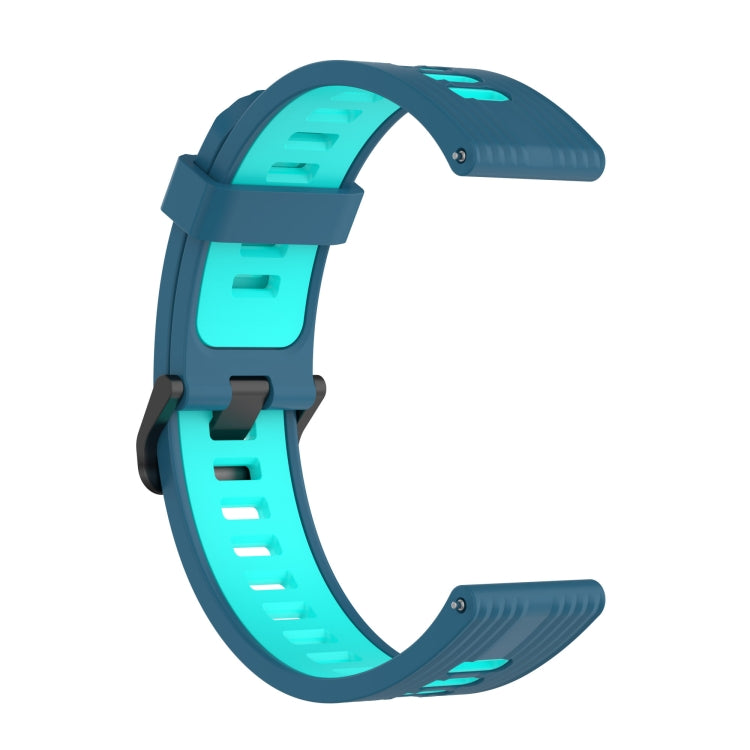 Two-color Stripe Silicone Watchband, Series 2