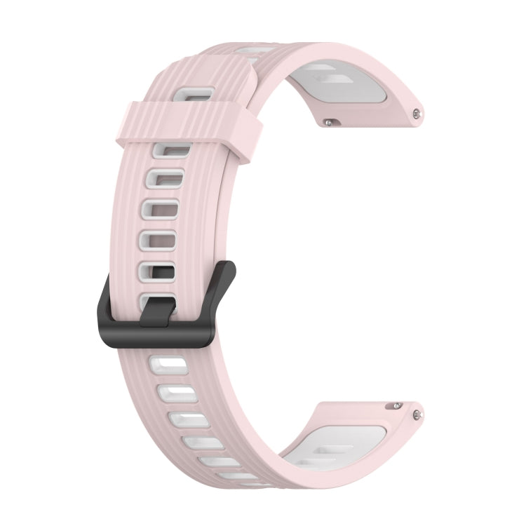 Two-color Stripe Silicone Watchband, Series 2