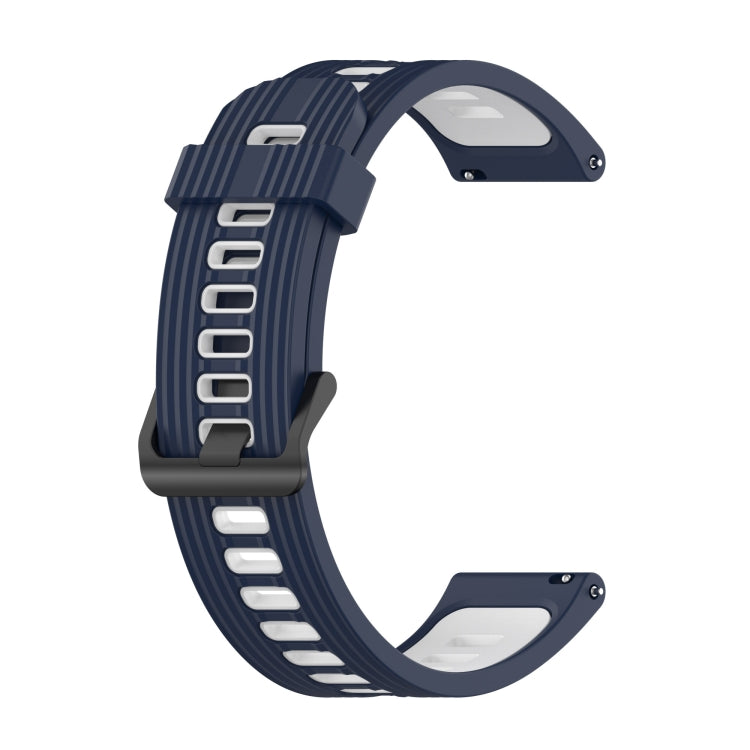 Two-color Stripe Silicone Watchband, Series 2