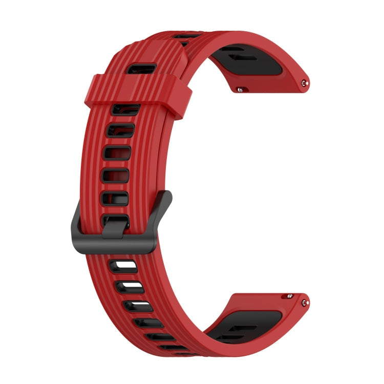 Two-color Stripe Silicone Watchband, Series 2