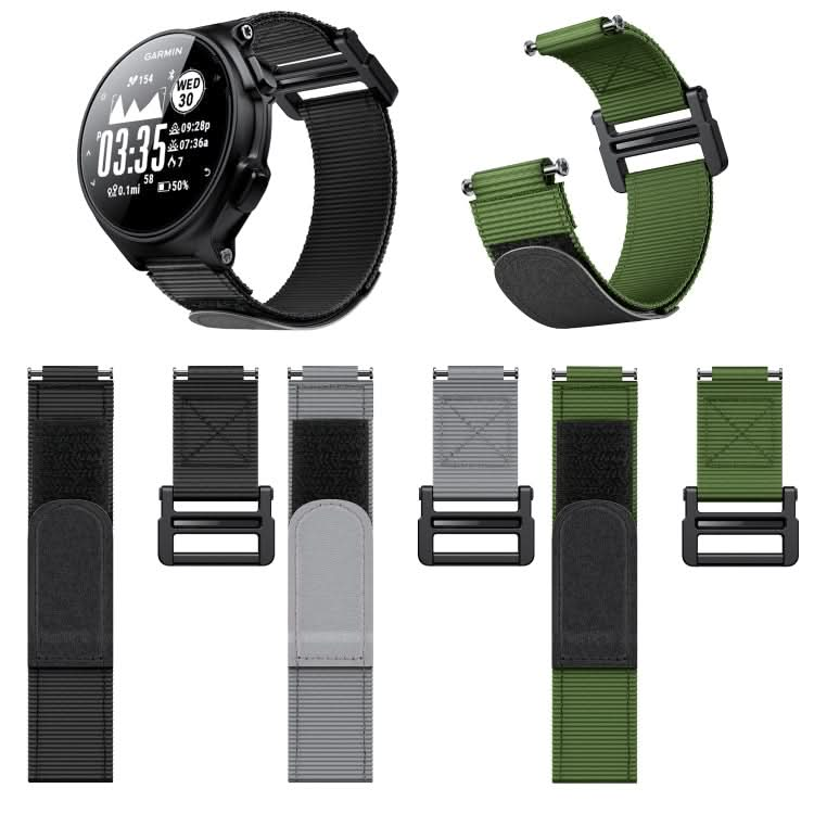 Hook And Loop Fastener Nylon Watchband