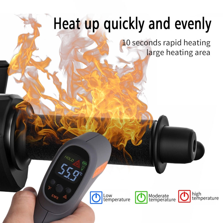 ZH-974D1 3-level Temperature Control Motorcycle Hook and Loop Fastener Intelligent Heated Grip ÎҵÄÉ̵ê