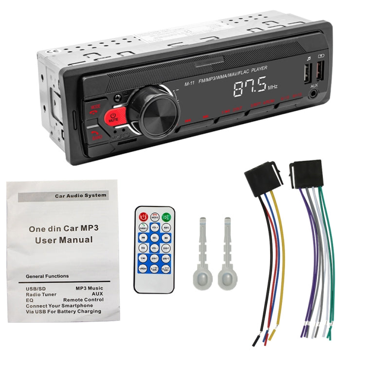 M11 Car Bluetooth MP3 Player Support Mobile Phone Interconnection / FM / TF Card