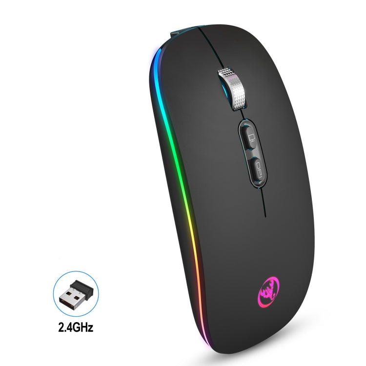 HXSJ M103FG 1600dpi Adjustable 2.4G RGB Light Wireless Mouse My Store