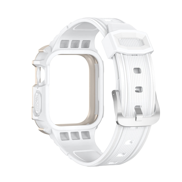 Two-color Armor Integrated Watchband For Apple Watch Series