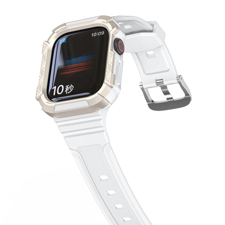 Two-color Armor Integrated Watchband For Apple Watch Series