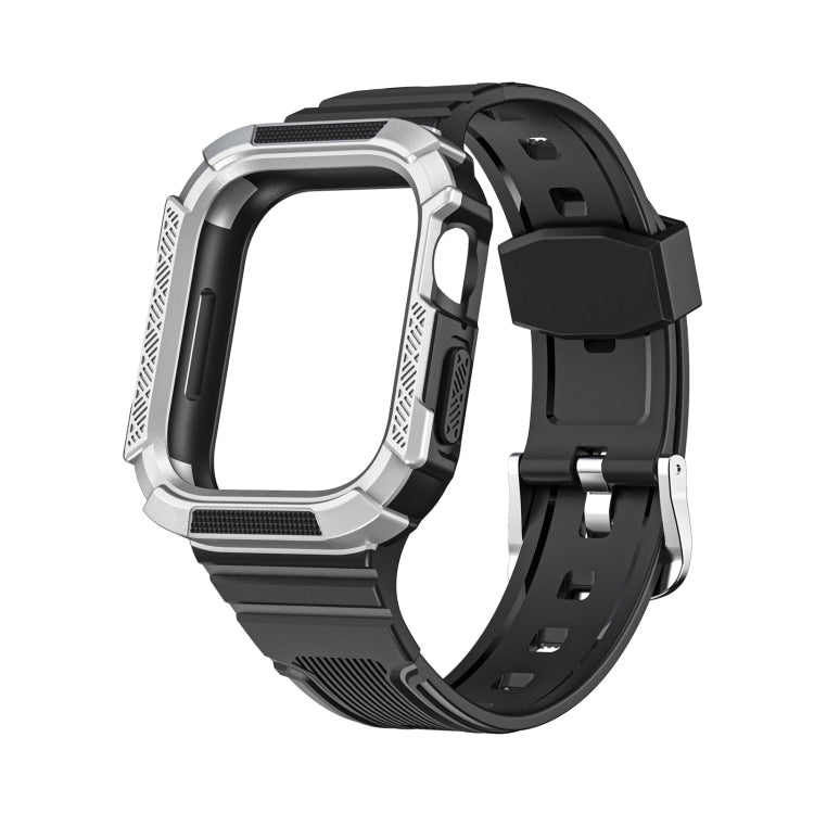 Two-color Armor Integrated Watchband For Apple Watch Series