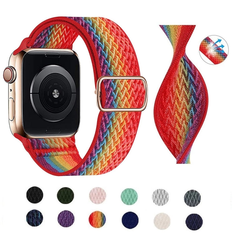 W Texture Nylon Strap For Apple Watch Series