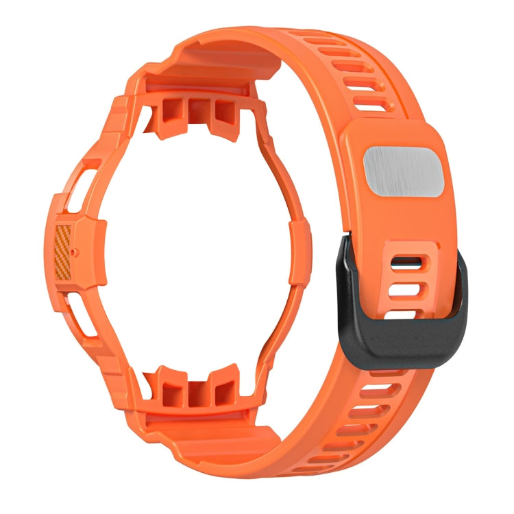 Carbon Fiber Sport Silicone Integrated Watchband