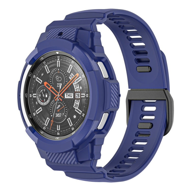 Carbon Fiber Sport Silicone Integrated Watchband