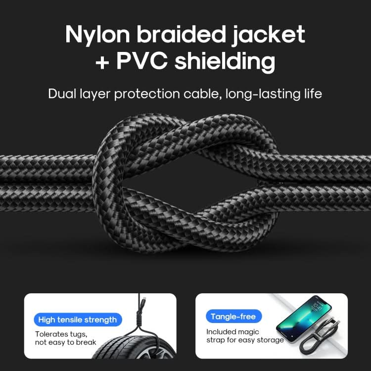 JOYROOM S-2024N1-PD 20W Type-C / USB-C to 8 Pin Fast Charging Cable