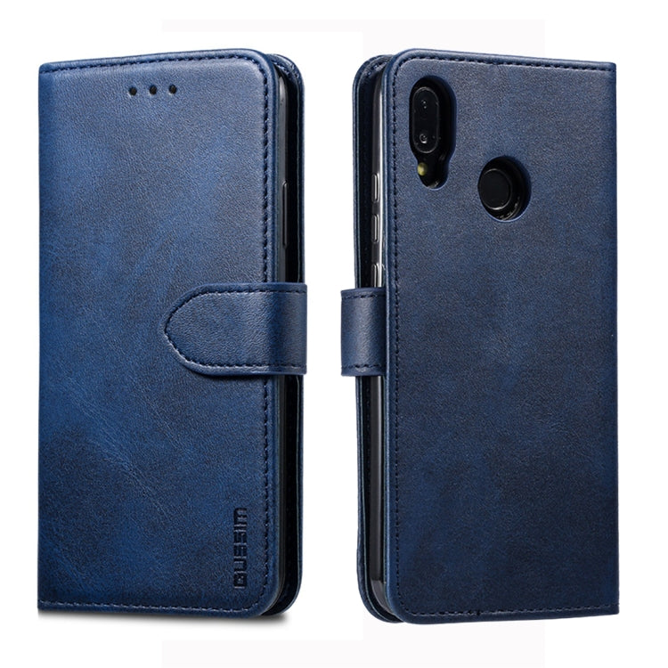 GUSSIM Business Style Horizontal Flip Leather Case with Holder & Card Slots & Wallet, Series 3 My Store