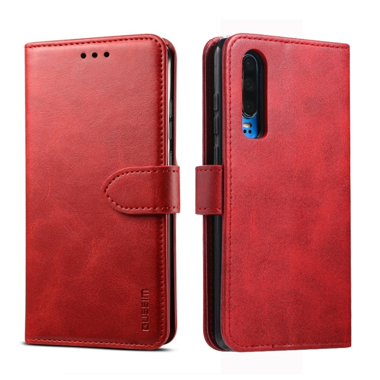 GUSSIM Business Style Horizontal Flip Leather Case with Holder & Card Slots & Wallet, Series 2