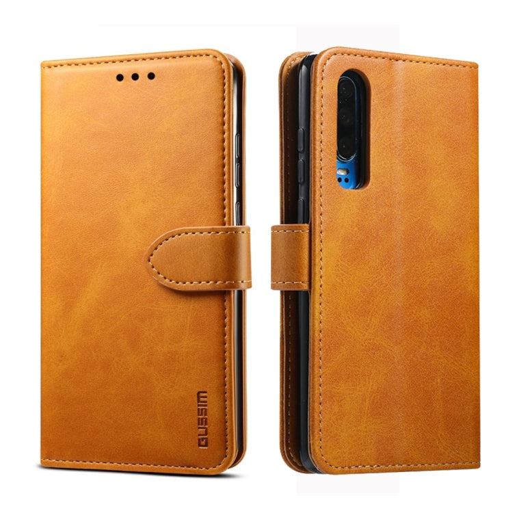 GUSSIM Business Style Horizontal Flip Leather Case with Holder & Card Slots & Wallet, Series 2 My Store