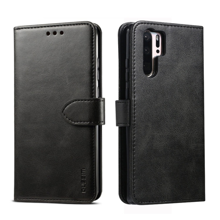 GUSSIM Business Style Horizontal Flip Leather Case with Holder & Card Slots & Wallet, Series 2 My Store