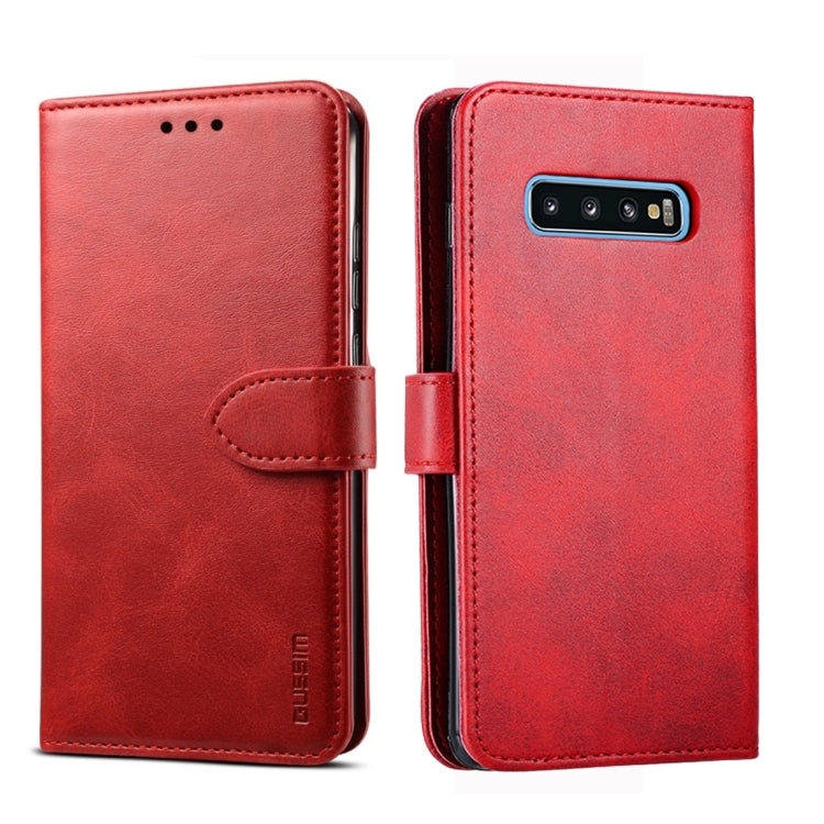 GUSSIM Business Style Horizontal Flip Leather Case with Holder & Card Slots & Wallet, Series 1 My Store