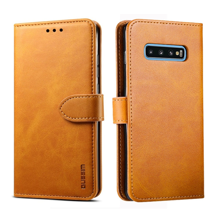 GUSSIM Business Style Horizontal Flip Leather Case with Holder & Card Slots & Wallet, Series 1 My Store