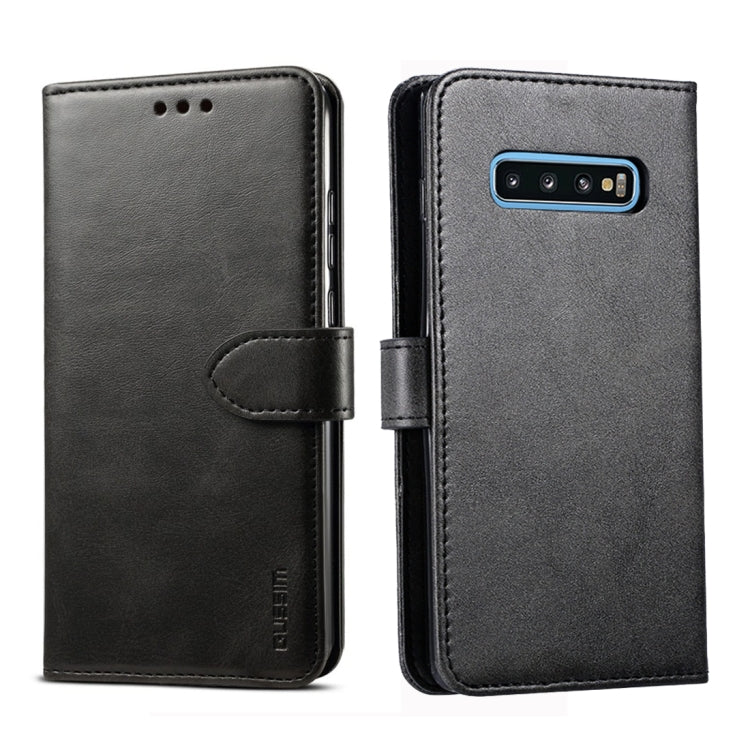 GUSSIM Business Style Horizontal Flip Leather Case with Holder & Card Slots & Wallet, Series 2