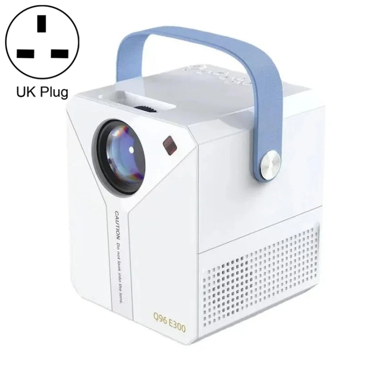 Q96 E300 Intelligent Portable HD 4K Projector, US Plug Reluova