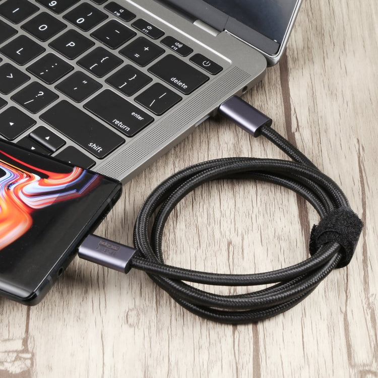 20Gbps USB 4 USB-C / Type-C Male to USB-C / Type-C Male Braided Data Cable