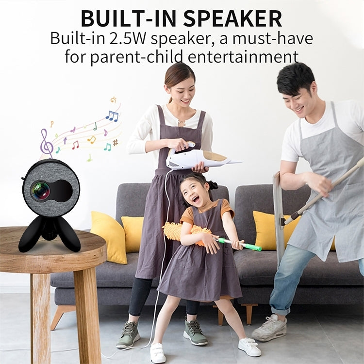 YG220 Same Screen Version Children Projector Mini LED Portable Home Speaker Projector Reluova