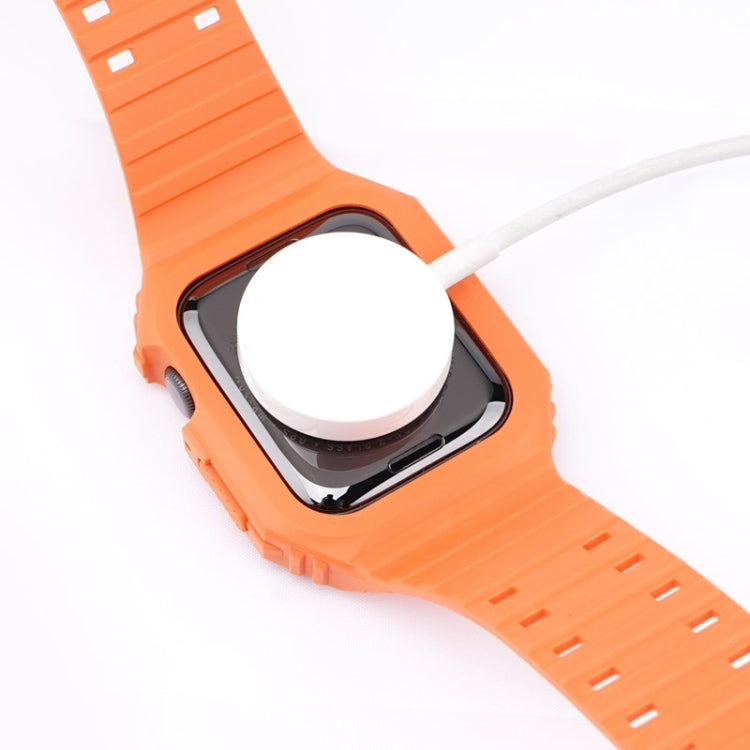 Two-color Integrated Watchband For Apple Watch Series