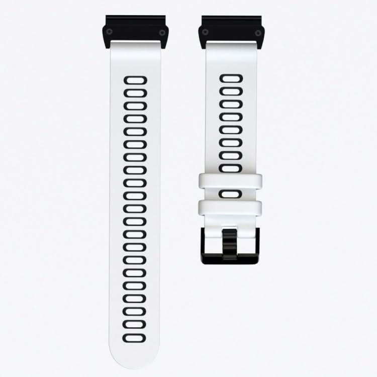 Two-color Silicone Quick Release Watchband