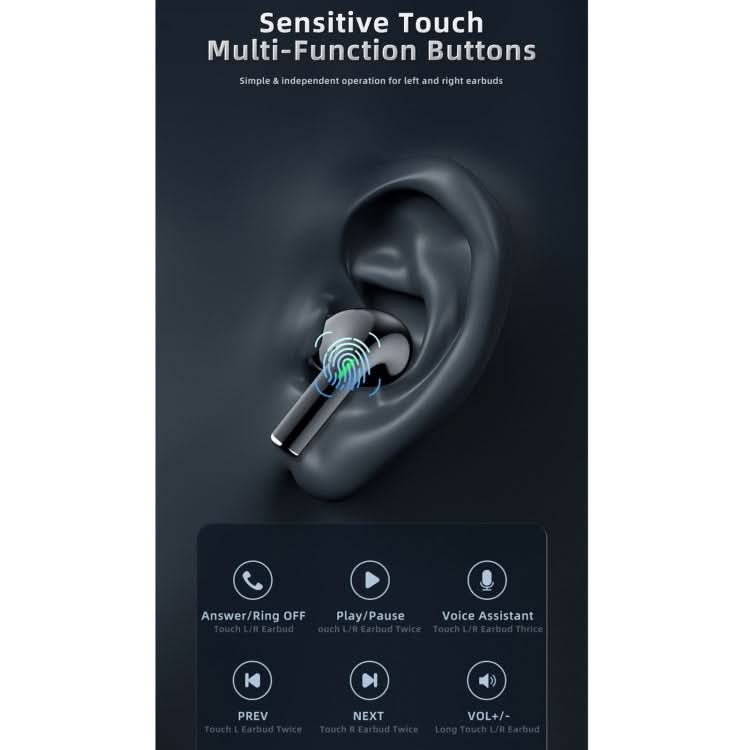 awei T29 PRO TWS Stereo Wireless Bluetooth Earphone