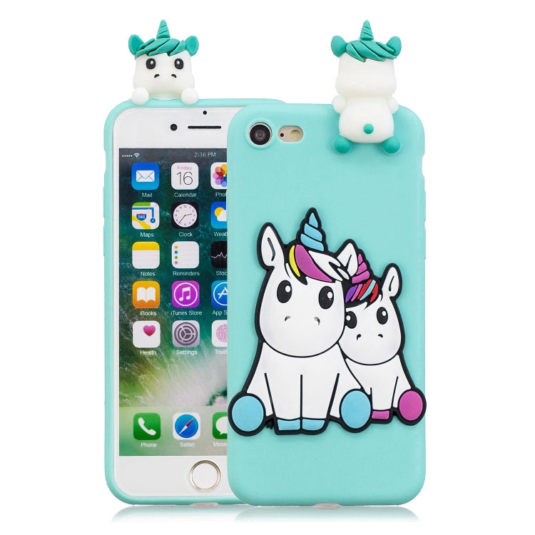 3D Cartoon Pattern Shockproof TPU Protective Case, Series 2