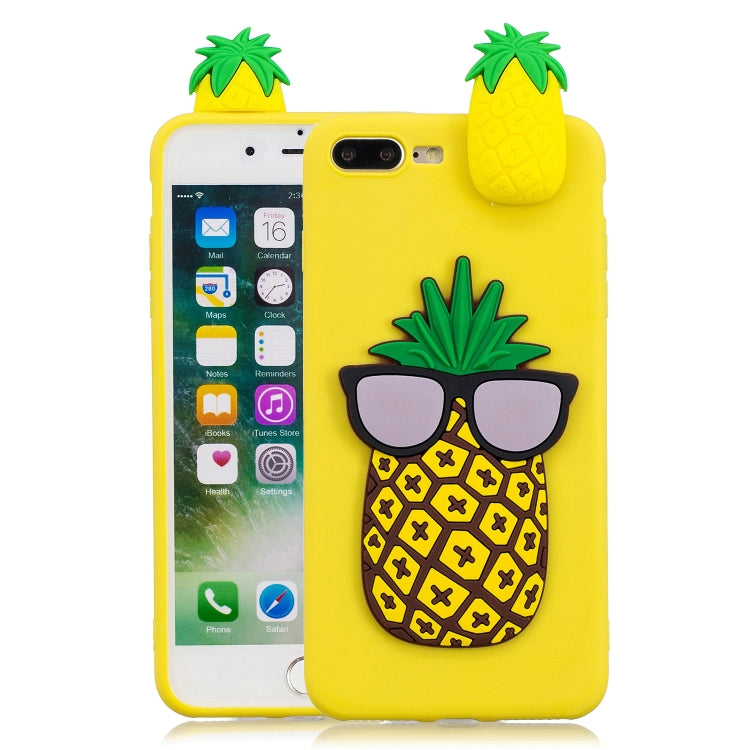 3D Cartoon Pattern Shockproof TPU Protective Case, Series 1