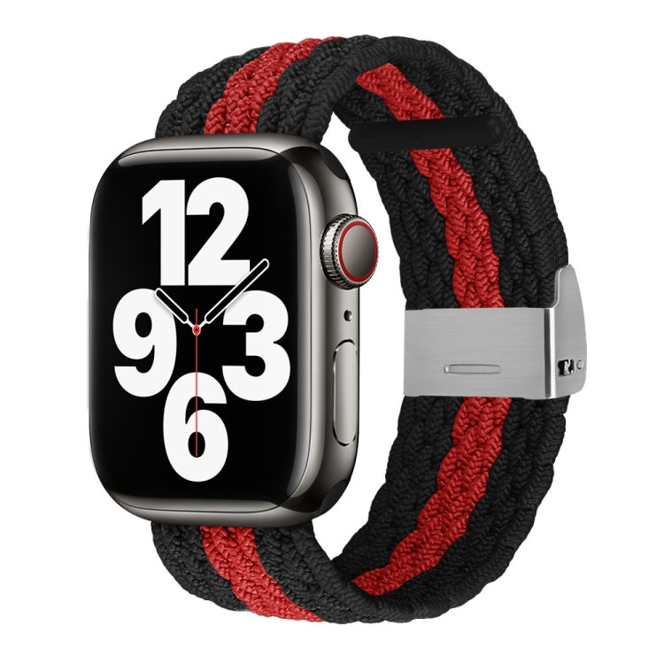 Vertical Texture Braided Watchband For Apple Watch Series