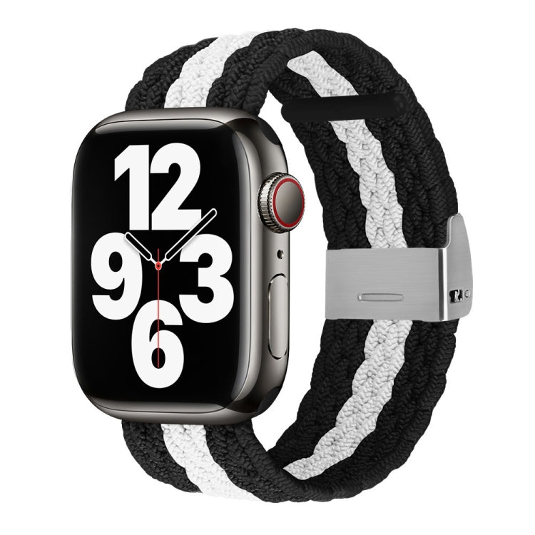 Vertical Texture Braided Watchband For Apple Watch Series