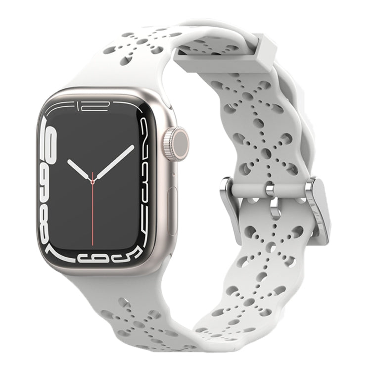 Lace Silicone Watchband For Apple Watch Series