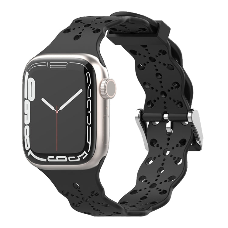 Lace Silicone Watchband For Apple Watch Series