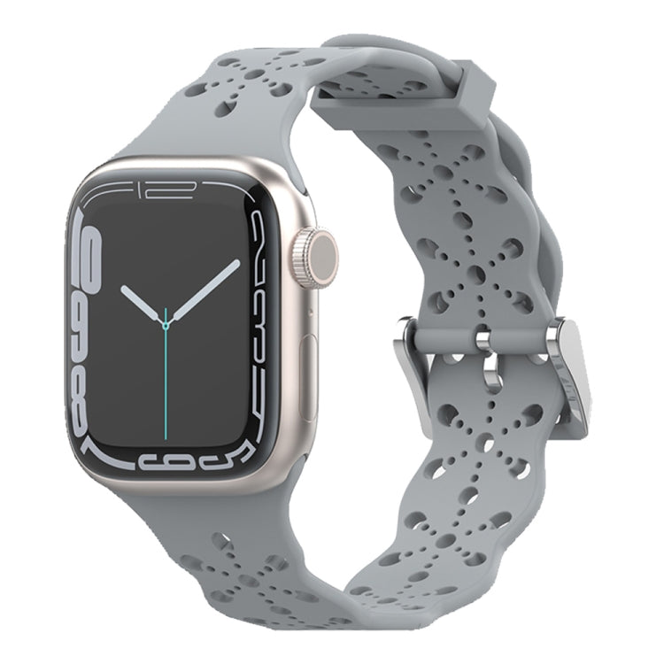 Lace Silicone Watchband For Apple Watch Series